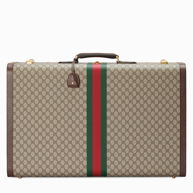 ウェブ ストライプ付き Gucci Savoyエクストララージ スーツケース