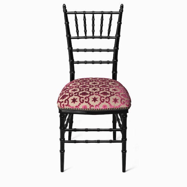 Chiavari Stuhl mit GG Jacquard
