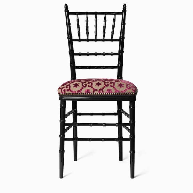 Chiavari Stuhl mit GG Jacquard