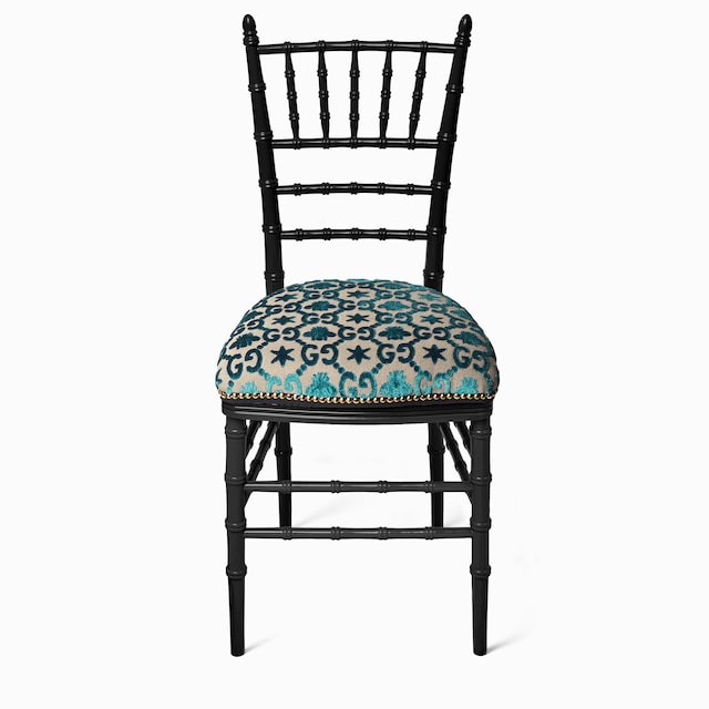 Chiavari Stuhl mit GG Jacquard
