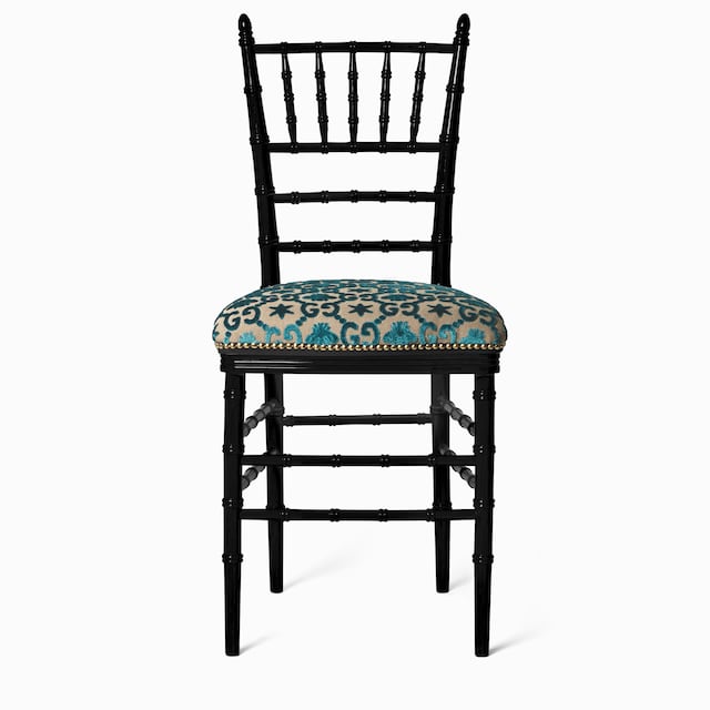 Chiavari Stuhl mit GG Jacquard