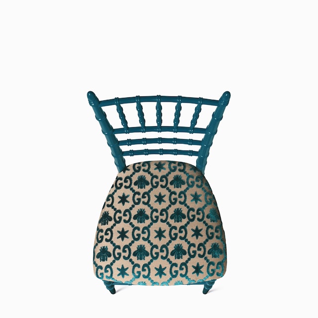 Chiavari Stuhl mit GG Jacquard