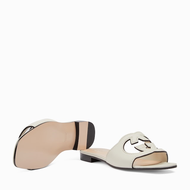 Women's slide sandal with Interlocking G
