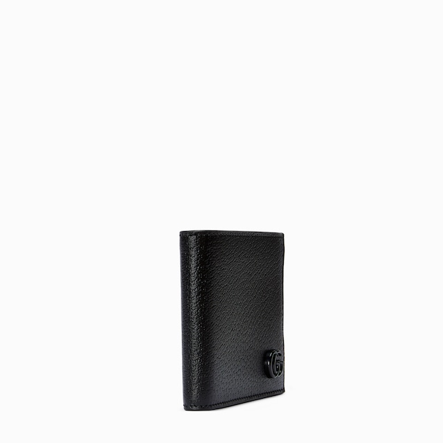Portefeuille porte-cartes à rabat GG Marmont