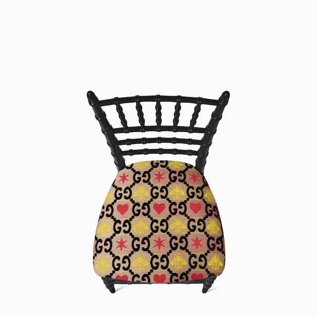 Chiavari Stuhl mit GG Jacquard