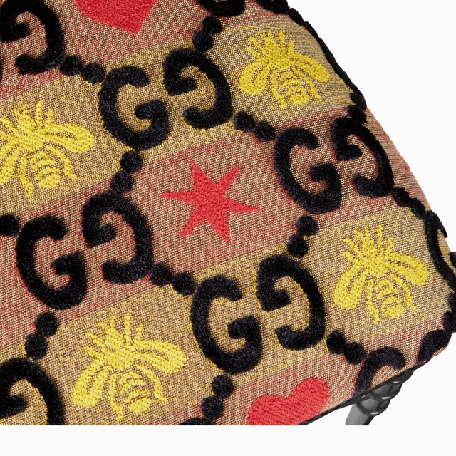 Sedia Chiavarina con motivo GG jacquard