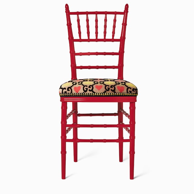 Chiavari Stuhl mit GG Jacquard