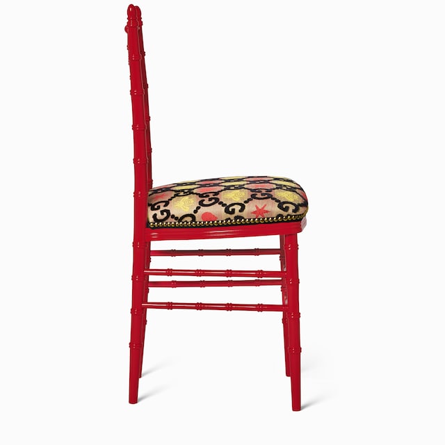 Chiavari Stuhl mit GG Jacquard