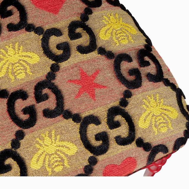 Sedia Chiavarina con motivo GG jacquard