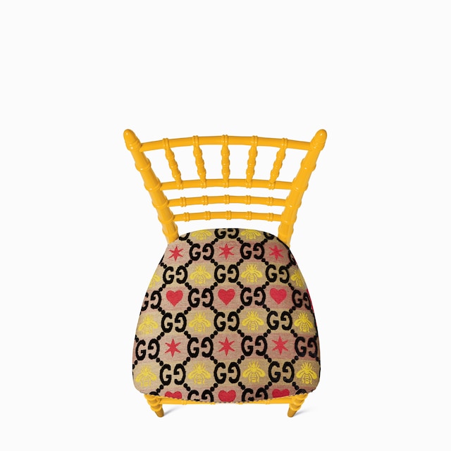 Chiavari Stuhl mit GG Jacquard