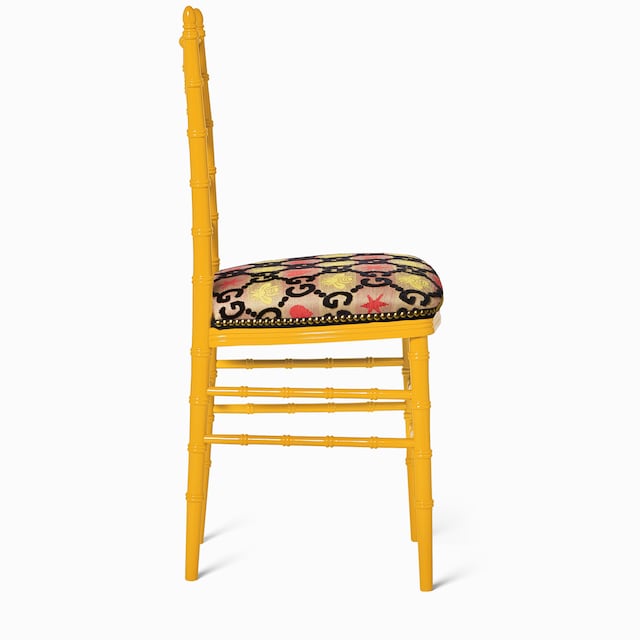 Chiavari Stuhl mit GG Jacquard