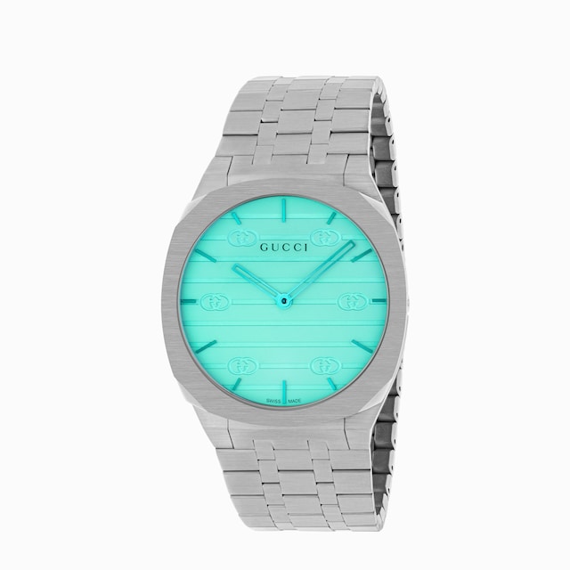 GUCCI 25H watch, 38mm in steel | GUCCI® US