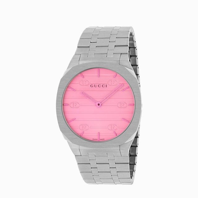 GUCCI 25H watch, 38mm in steel | GUCCI® US