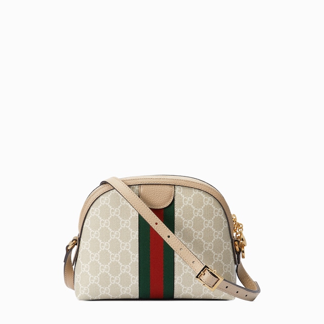 スグ届く！ GUCCI グッチ グレー GGスプリーム カメラバッグ ☆Gucci☆GGスプリームクラッチバッグ (GUCCI/クラッチバッグ
