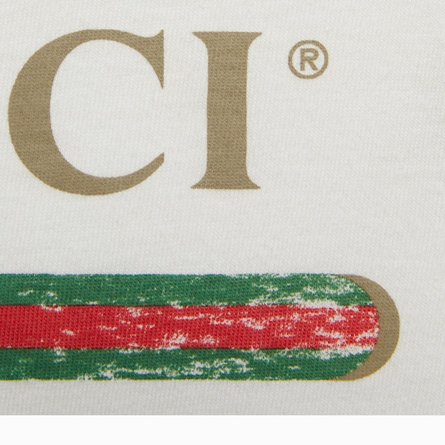Baby T-shirt with Gucci logo