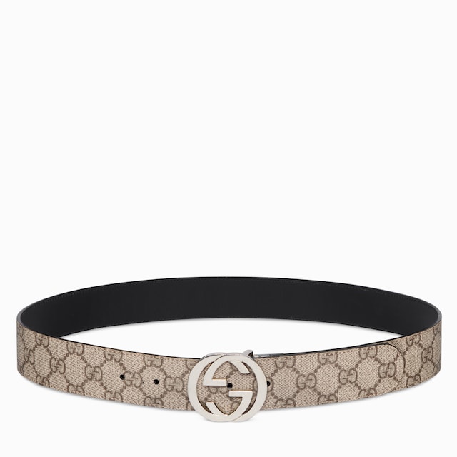 Reversible belt with Interlocking G buckle