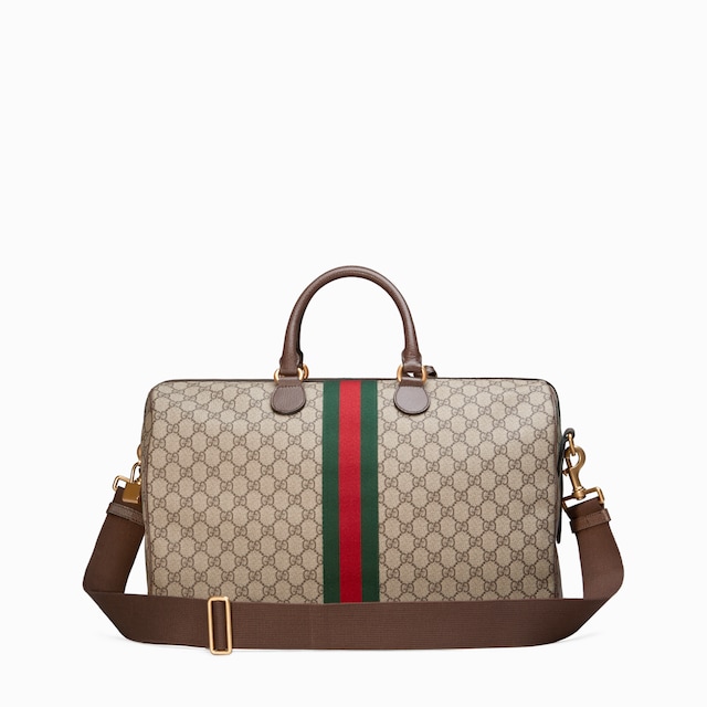 Дорожная сумка Gucci Savoy GG среднего размера