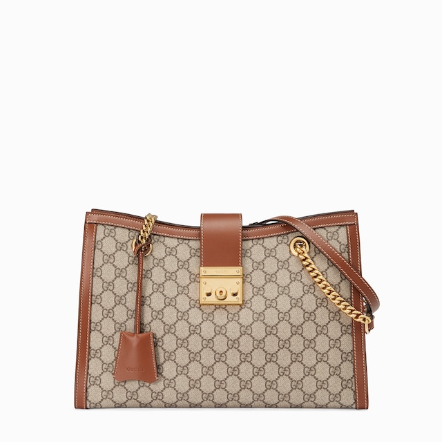 Padlock large tote bag
