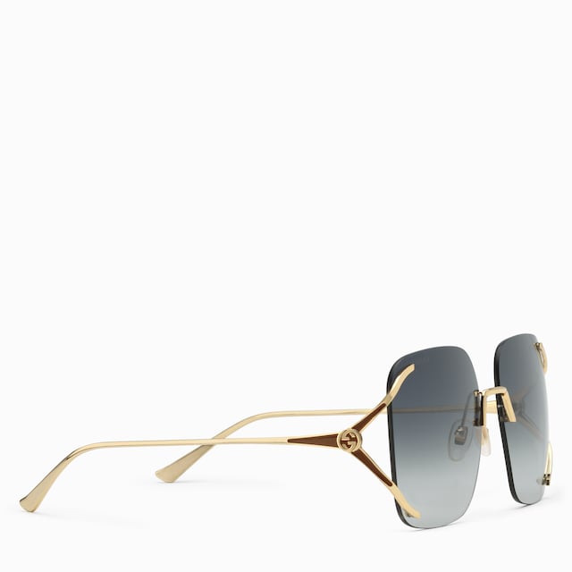 Square metal sunglasses