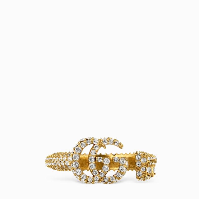 累積売上総額第１位【GUCCI★グッチ】PEARL DOUBLE G RING Pearl Double G ring in ivory | GUCCI® US