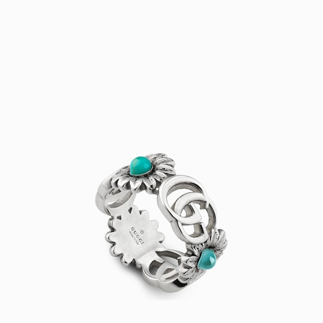 GG Marmont mother-of-pearl ring
