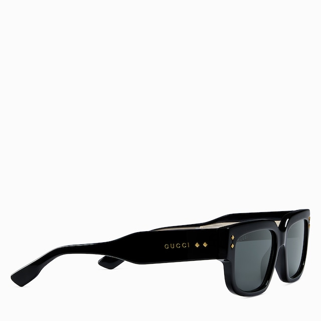 Rectangular frame sunglasses