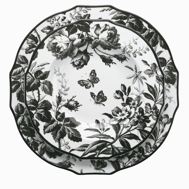 Herbarium dinner plate, set of two