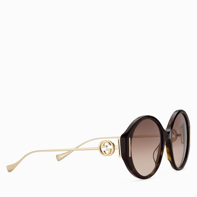 Sonnenbrille mit rundem Rahmen