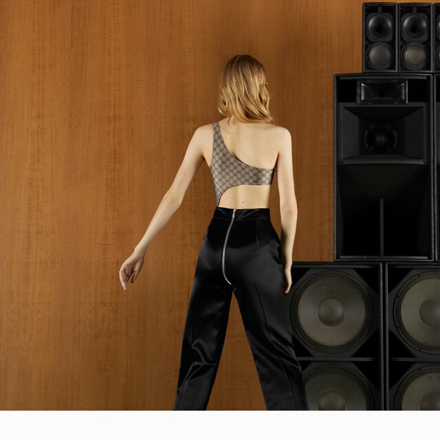 GG stretch jersey swimsuit - image 4
