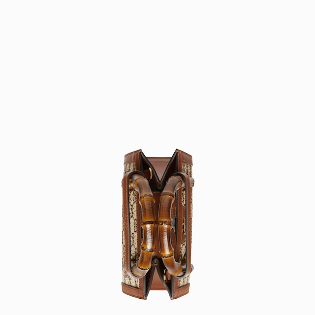 Borsa shopping Gucci Diana misura piccola con cristalli