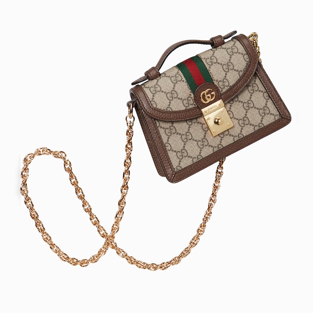 Ophidia mini top handle bag