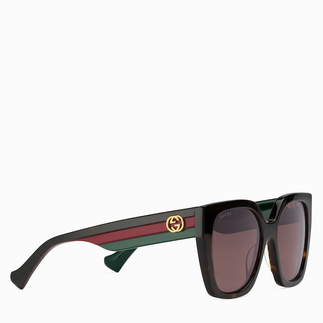 Square-frame sunglasses