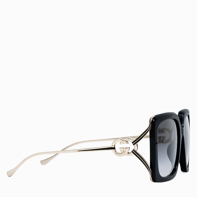Lunettes de soleil rectangulaires oversize