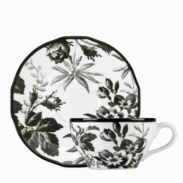 Herbarium Teetasse mit Unterteller, 2er-Set