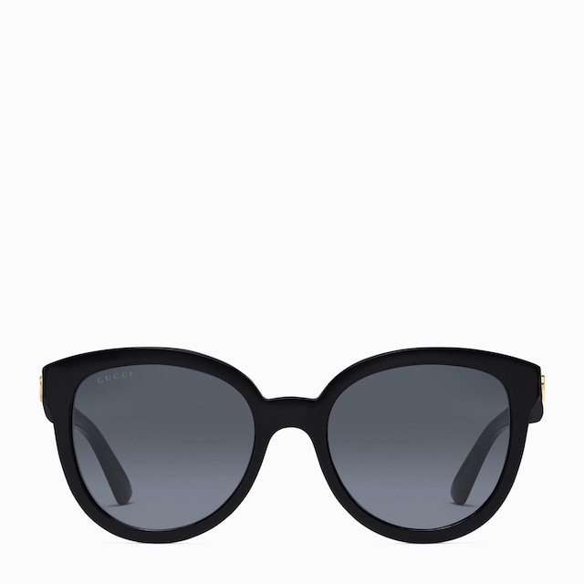 サングラス GUCCI CAT EYE SUNGLASSES Cat-eye frame sunglasses in black acetate | GUCCI® US
