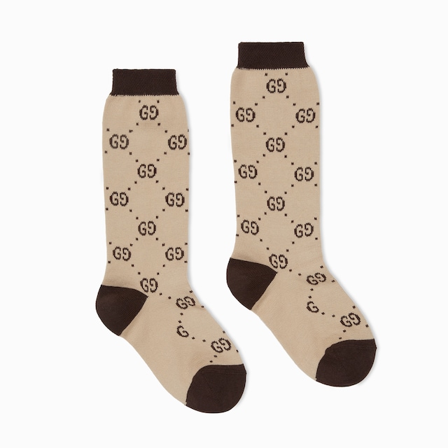 Children's cotton GG socks