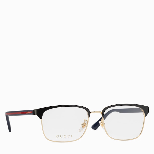Low nose bridge fit rectangular frame