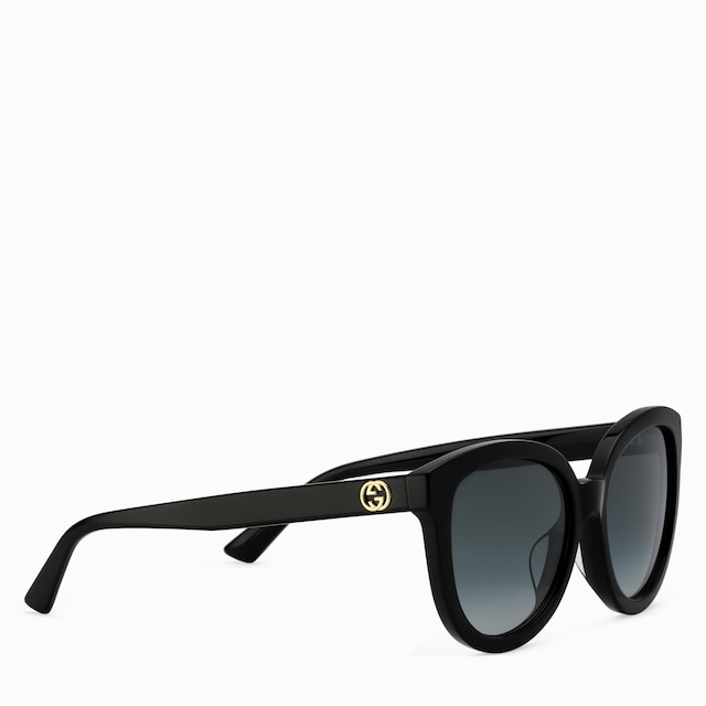 Low nose bridge fit cat-eye frame sunglasses