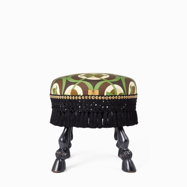 GG cascade wool stool