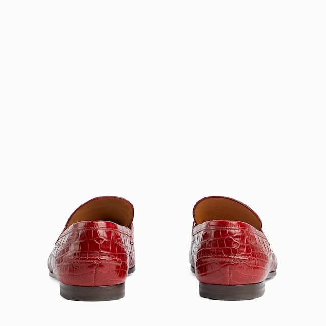 Men's Gucci Jordaan crocodile loafer