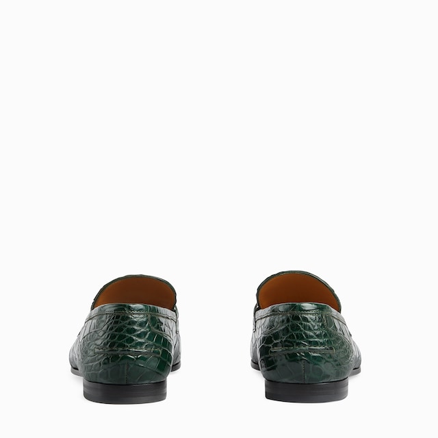 Men's Gucci Jordaan crocodile loafer