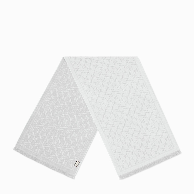 GG wool scarf