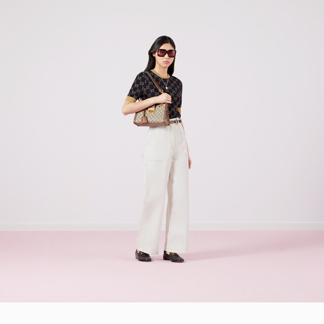 GG cotton lame top - image 4