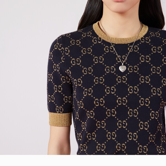 GG cotton lame top - image 3