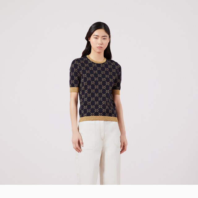 GG cotton lame top - image 2