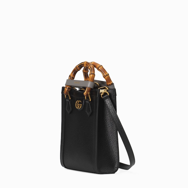 〔グッチ ダイアナ〕ミニ トートバッグ