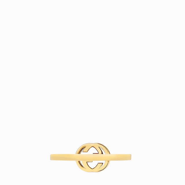 Gucci Interlocking diamond ring