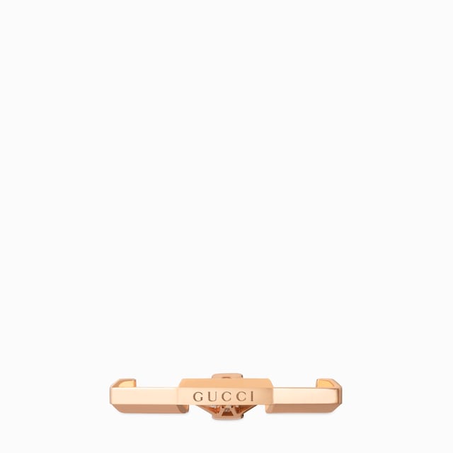 Gucci Link to Love 18k diamond ring
