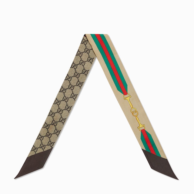 Printed silk ribbon