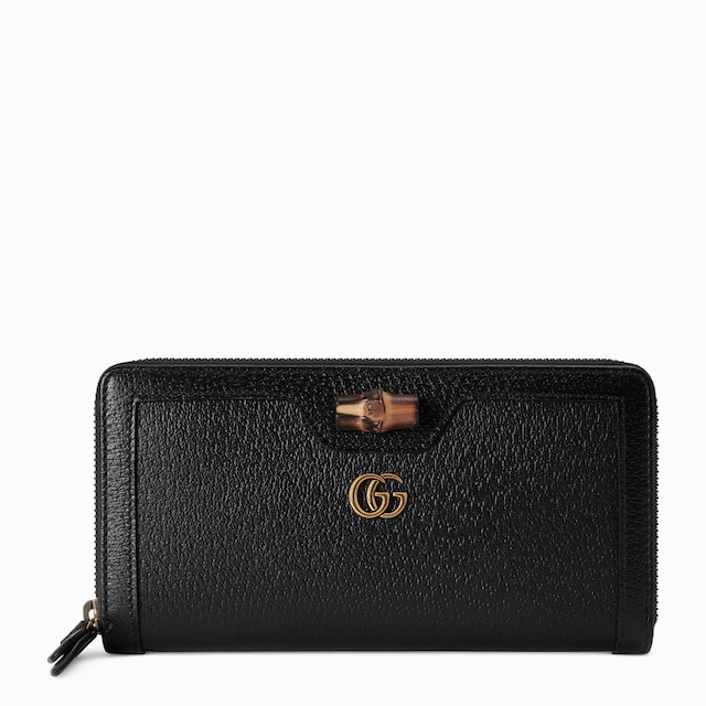 Gucci Diana竹节长款钱包